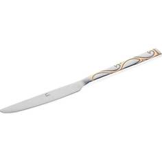 Нож столовый Marvel 22 см с золотистым декором 2 штуки в уп (711) 272015