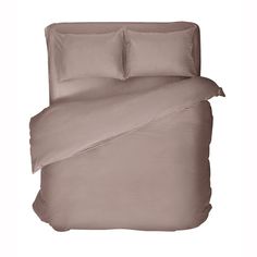 Комплект постельного белья Verossa Melange, двуспальный, меланж, Mokko