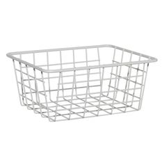 Корзина для xранения, 20x15x8 см, металл, прямоугольная, бежевая, Mesh basket Kuchenland