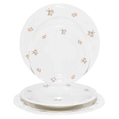 Сервиз обеденный, 6 перс, 18 пр, фарфор N, белый, Винтажные цветы, La flore Kuchenland
