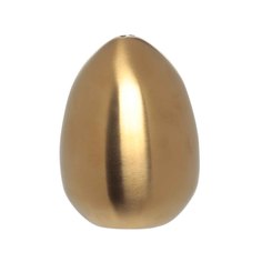 Емкость для соли или перца, 7 см, сталь, золотистая, Яйцо, Classic gold Kuchenland