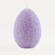 Свеча, 10 см, фиолетовая, Яйцо, Easter Kuchenland
