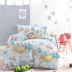 Комплект постельного белья Mona Liza 501046 1,5сп "Золушки" н(1) 50*70 бязь