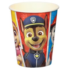 Стакан бумажный "С Днем Рождения!", Щенячий патруль, 250 мл (10 шт.) PAW Patrol