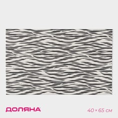 Коврик для ванной Доляна «Африка», 40x65 см