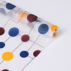 Коврик противоскользящий Доляна Color, 30x90 см