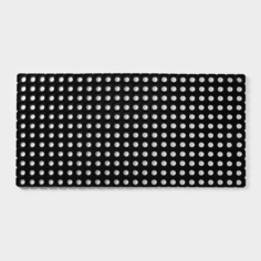 Коврик ячеистый грязесборный, 50x100x2,2 см, цвет черный No Brand