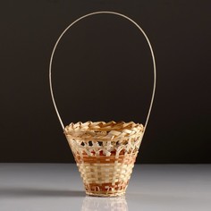 Корзина «Стакан», 14x16 см, бамбук (2 шт.) No Brand