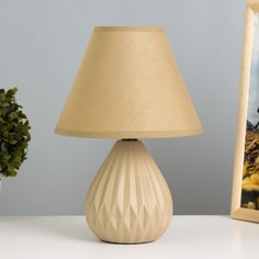 Настольная лампа "Иделла" Е14 40Вт кофе 20х20х28 см Risalux