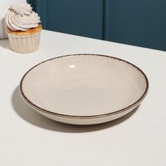 Салатник «Pearl», d=21 см, 700 мл, бежевый, фарфор Kutahya Porselen