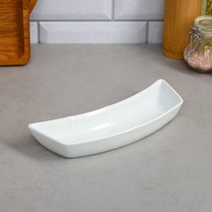 Салатник «Полумесяц», 250 мл, фарфор, Иран Керамика ручной работы