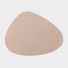 Салфетка кухонная «Тэм», 45x35 см, цвет бежево-розовый (12 шт) No Brand
