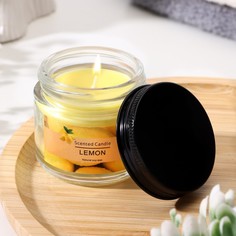 Свеча ароматическая "Lemon", 5*5см, 140 гр No Brand