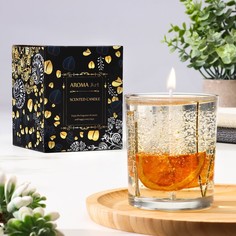 Свеча ароматическая "Orange", 200гр No Brand
