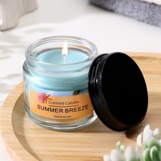 Свеча ароматическая "Summer Breeze", 5*5см, 140 гр No Brand