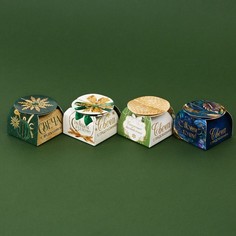 Свеча чайная «Праздничная», d = 4 см, МИКС (4 шт.) Зимнее волшебство