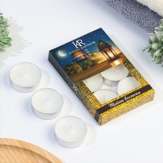 Свеча чайная ароматическая 6 шт.в под.коробке, "Тайны востока" No Brand