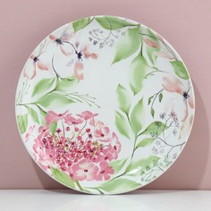 Тарелка «Акварель», 25,5 см Dolce Ceramo.