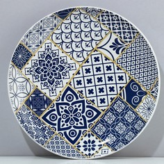 Тарелка «Марокко», 25,5 см Dolce Ceramo.