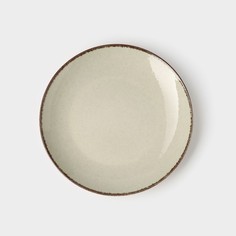 Тарелка Pearl, d=25 см, цвет мятный, фарфор Kutahya Porselen
