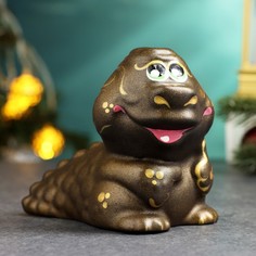 Фигурка "Дракончик" 10х12см, бронза Хорошие сувениры