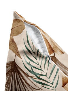 Комплект подушек на стул с тафтингом круглых d40 2 шт "Mia Cara" рис 30662-2 Tropical palm