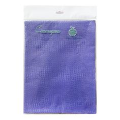 Скатерть одноразовая Vitto бумажная с полимерным покрытием фиолетовая 120 х 150 см