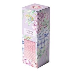 Полотенце Василиса Конфетти в подарочной коробке 50x90 см маxровое розовое