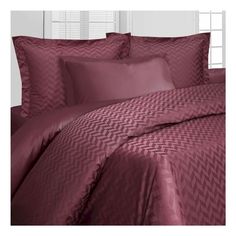Комплект постельного белья Mona Liza Royal евро сатин-жаккард бордовый