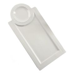 Блюдо сервировочное прямоугольное Классика с соусником 38 x 18,5 см No Brand
