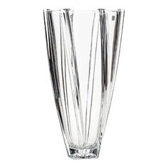 Ваза стеклянная Crystal Bohemia Infinity 35,5 см прозрачная