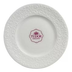 Тарелка пирожковая Tudor England Joyce 15 см белая