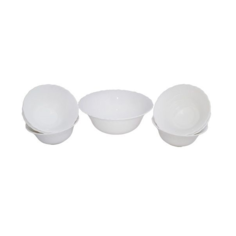 Набор салатников без деколи белый 7 шт No Brand