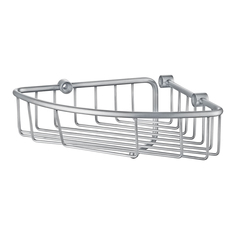 Полка для ванной комнаты настенная угловая Kaiser KH-5010 хром