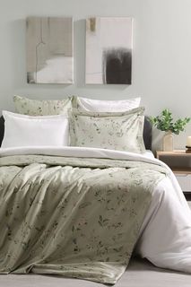 Пододеяльник 21maison эвкалиптовый/принт 200x220