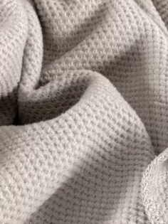 Плед из Хлопка Arya Softy 200x220 см Кремовый