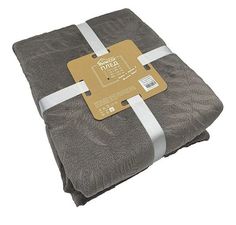 Плед Belezza Fern 200 х 220 см микрофибра коричневый