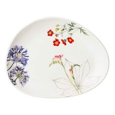 Тарелка десертная Bronco Meadow 19,5 х 15,5 х 2 см
