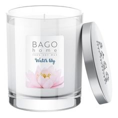 Свеча ароматическая Bago home Водяная лилия 132 г