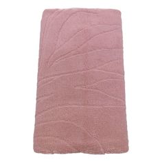 Полотенце Flora 70 х 130 см хлопок розовое Belezza