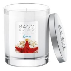 Свеча ароматическая Bago home Бриз 132 г