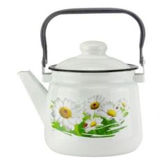 Чайник Эмаль Ромашковое поле 2,5 л