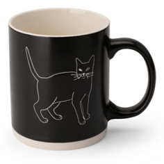 Кружка Cat in Black 340 мл No Brand
