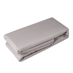 Пододеяльник Tarrington House 220 х 215 см сатин светло-коричневый