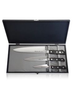 Набор кухонных ножей TOJIRO, Японские ножи, сталь VG-10, 3 ножа, Япония DP-GIFTSET-A