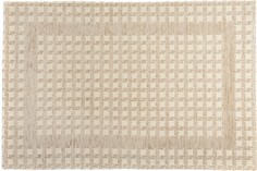 Ковер Pastel Клетка 115x55 см бежевый