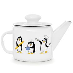 Чайник "Пингвины" 1,0 л Эстет