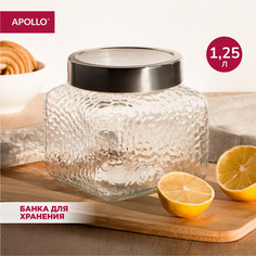 Банка с крышкой APOLLO "Nordic Cube" 1,25 л NRC-125