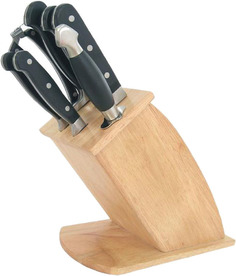 Набор кухонных ножей Maestro, MR-1423, черный, 8 предметов Мини маэстро