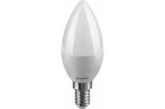 Лампа светодиодная ОНЛАЙТ, E14, 6W, 2700K, "Свеча", арт. 509366 - (10 шт.)